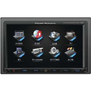   DOUBLE DIN IN DASH TFT/LCD TOUCHSCREEN MULTIMEDIA RECEIVER WITH DVD