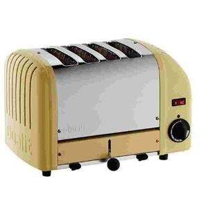 Dualit 4 Slice Classic Bread Toaster Canary 40416  Kitchen 
