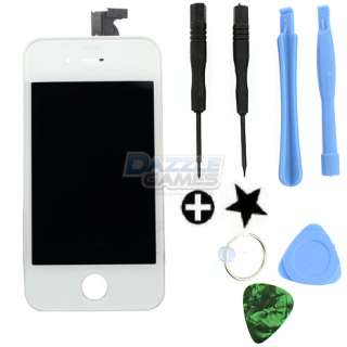 White OEM Replacement LCD + Digitizer Glass Screen Assembly for At&t 