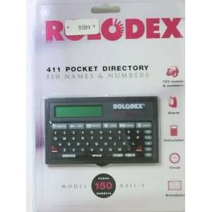  Rolodex 411 Pocket Directory Electronics