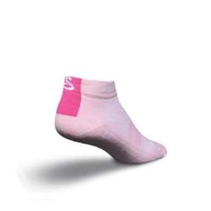   Elite Tech 1in Rose Wool Cycling/Running Socks