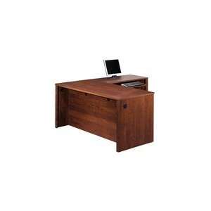  Bestar Embassy Executive L Workstation in Tuscany Brown 