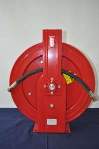 LINCOLN INDUSTRIAL AIR OR WATER HOSE REEL, SERIES A, MODEL 6L00 