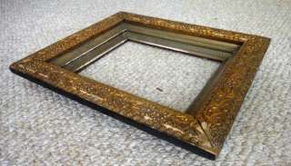   BEAUTIFUL antique victorian FLORAL GOLD LEAF FRAME picture,photo