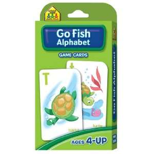    20 Pack SCHOOL ZONE PUBLISHING GO FISH GAME CARDS 