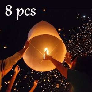   XL White , UFO® Lanterns Chinese Flying Balloons