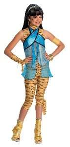  Monster High   Cleo De Nile Child Costume Size 8 10 Medium 