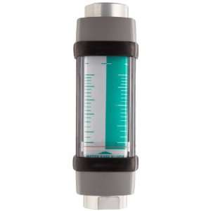 Flow Meter, Aluminum, For Use With Water Based Fluids, 1   10 gpm Flow 