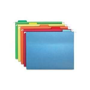   Company Colored Hanging Folders, 1/5 Tab Cut,