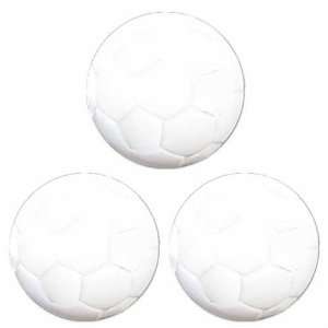  White Foosballs (3 Balls)