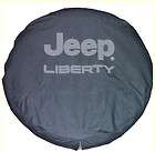 2002 2007 Jeep Liberty Tire Cover Bright Silver w/Logo 