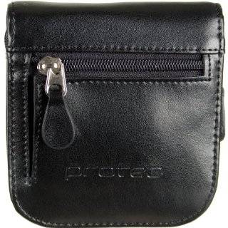 Trumpet 2 Piece Leather Mouthpiece Pouch with Zipper Closure by Protec 