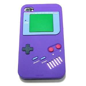  Purple Nintendo Game Boy Gameboy Style Silicone Case Cover 