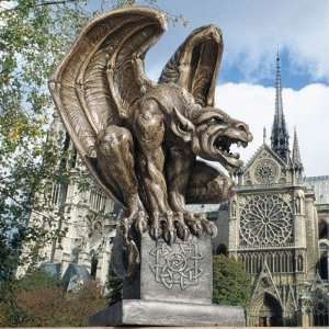  Abbadon Gargoyle Statue Patio, Lawn & Garden