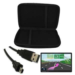   Clear Screen Protector + USB Data Cable for Garmin Nuvi 1450 1450LMT