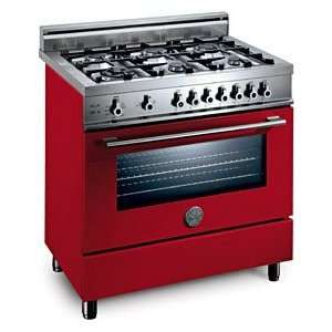   36 Pro Series Dual Fuel Range with 5 Burners   Red Appliances