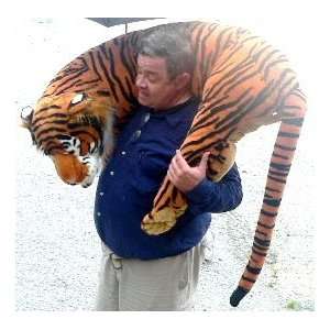  Giant Orange Stuffed Tiger 46 Soft Realistic Bengal Jungle Big 