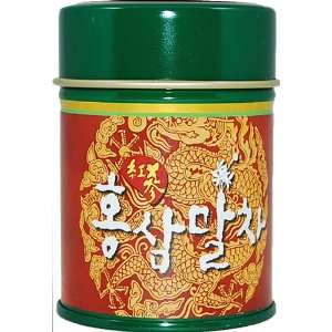 Powdered Red Ginseng Green Tea   40g  Grocery & Gourmet 