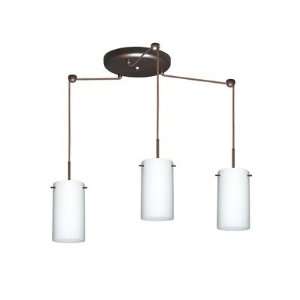   Round Canopy Finish Bronze, Glass Shade Chalk, Bulb Type Halogen