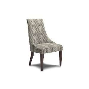 Williams Sonoma Home Baxter Chair, Swash Stripe, Charcoal  