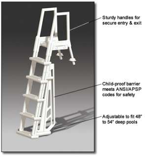 Aboveground Swimming Pool Ladder to Deck Inpool New Cheap Heavy Duty 