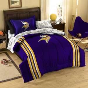  NFL Minnesota Vikings Full Bedding Set