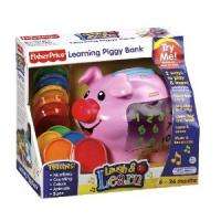 NEW Fisher Price Laugh & Learn Learning Piggy Bank w/Music Coins FREE 