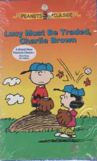   Image Gallery for Peanuts   Lucy Must Be Traded, Charlie Brown [VHS
