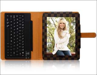 leather Case with Wireless Bluetooth Keyboard f ipad 2  