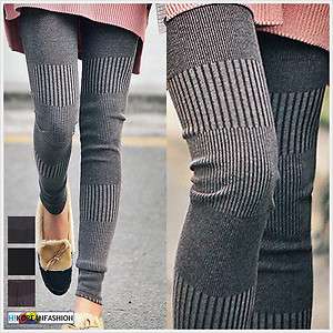   fashion*Jacquard Womens Tights Knitwear Leggings Leg Warmers NEW 3Col