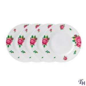  Royal Albert New Country Roses White Bread & Butter Plate 