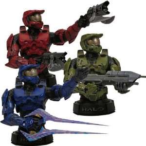  HALO 3 MINI BUST MASTER CHIEF SET OF 3 Toys & Games
