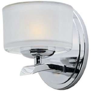  Maxim Elle Collection Chrome 6 1/2 High Wall Sconce