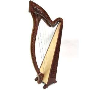  Meghan Harp Tm, 36 Strings, Knotwork Musical Instruments