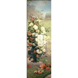  Autumn by Eugene Henri Cauchois. Size 8 inches width by 