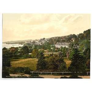  View from hotel,Grange over Sands,England,c1895