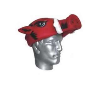   University of Arkansas Razorbacks Foam Hog Head Hat