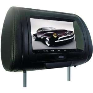   HEADREST MONITOR WITH BUILT IN DVD PLAYER & COLOR COVERS Electronics