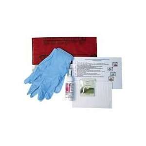 Products   Emergency Kit, Spray 2oz., Gloves, Towelette sealed in bag 