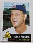 2011 TOPPS LOST CARDS STAN MUSIAL ORIGINAL BACK CARDS  