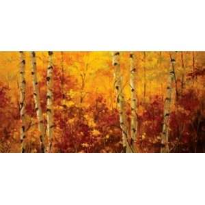 Tim Howe 48W by 24H  The Splendor Of Autumn CANVAS Edge #2 1 1/4 