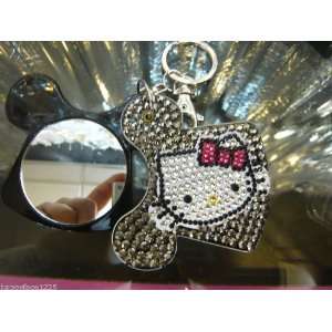  Hello Kitty Keychain with mirror Purse Charm Austrian 