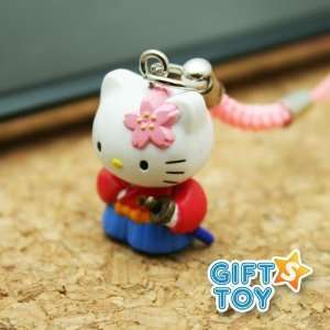   Sanrio Japanese Hello Kitty Samurai Cell Phone Charm 