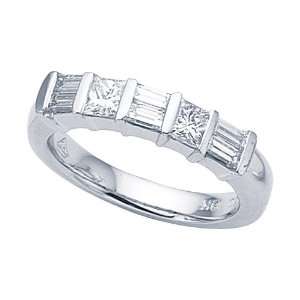  Karina B(tm) Baguette Diamonds Band in Platinum 950 Size 4 