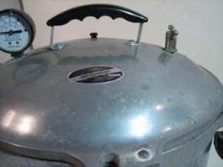   All American Cast 15 Quart Aluminum Pressure Cooker Canner Pot No. 915
