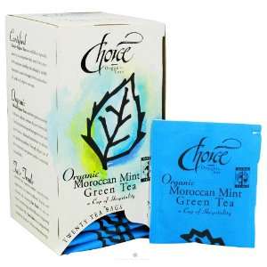 Organic Morroccan Mint Green Tea, 20 Tea Bags, 1 OZ  