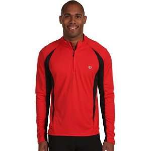 Pearl Izumi Mens Long Sleeve InfiniT (L, True Red/Black)