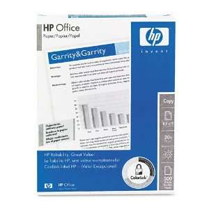  HP® Three Hole Office Paper, 92 Brightness, 20lb, Letter 