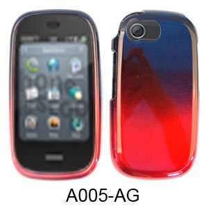  FOR HP VEER 4G CASE COVER TWO TONE BLACK RED Cell Phones 