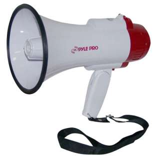 Pyle P5R Professional Bull Horn Megaphone w/ Siren  
